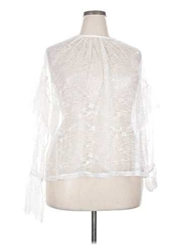 ELOQUII 3/4 Sleeve Blouse (view 1)