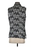 Tahari by ASL 100% Polyester Silver Sleeveless Blouse Size S - photo 2