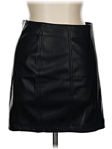 Free People Faux Leather Skirt (view 1)
