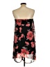 Chocolate 100% Polyester Floral Black Cocktail Dress Size L - photo 2