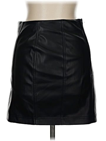 Free People Faux Leather Skirt (view 2)