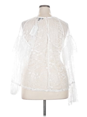ELOQUII 3/4 Sleeve Blouse (view 2)
