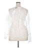 ELOQUII 100% Nylon White 3/4 Sleeve Blouse Size 18 Plus - photo 2