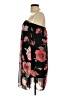 Chocolate 100% Polyester Floral Black Cocktail Dress Size L - photo 5