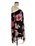 Chocolate 100% Polyester Floral Black Cocktail Dress Size L - photo 4
