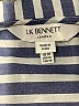 L.K. Bennett Stripes Blue Casual Dress Size 16 - photo 7