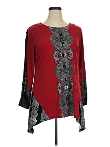 Style&Co 3/4 Sleeve Blouse (view 1)