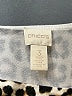 Chico's Animal Print Brown Long Sleeve Blouse Size XL (3) - photo 7