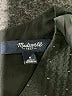 Madewell Chevron-herringbone Black Cocktail Dress Size 6 - photo 7