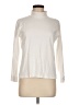 L.L.Bean 100% Cotton Ivory Long Sleeve Turtleneck Size M - photo 1