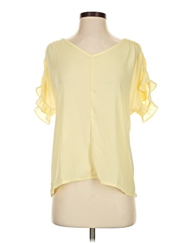 Ann Taylor Short Sleeve Blouse (view 1)