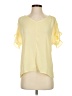 Ann Taylor Yellow Short Sleeve Blouse Size S (petite) - photo 1