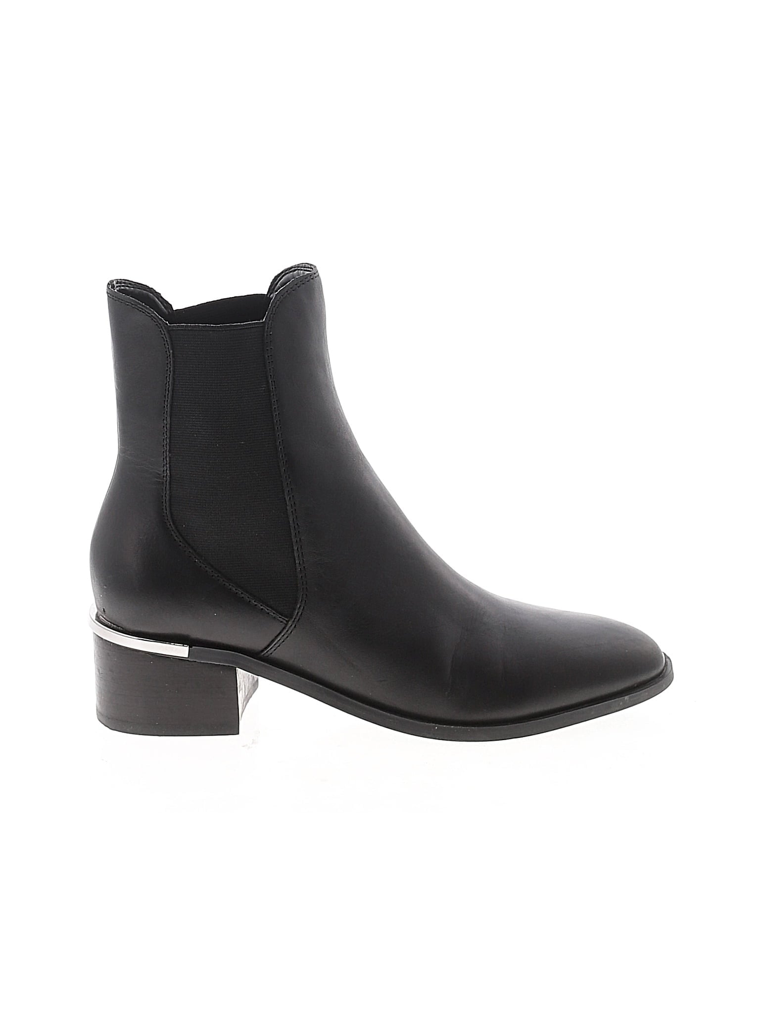 Calvin Klein Black Ankle Boots Size 8 - 69% off | ThredUp