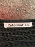 Reformation 100% Cotton Black Pullover Sweater Size XS - photo 7
