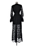 Miami 100% Polyester Black Cocktail Dress Size M - photo 2