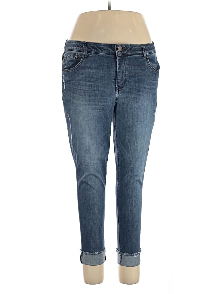 Pre-owned Wit & Wisdom Jeans In Blue