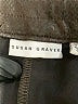 Susan Graver Metallic Black Casual Pants Size S - photo 7