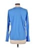 Athleta 100% Polyester Blue Long Sleeve T-Shirt Size L - photo 2
