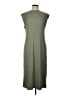 Haven Well Within Solid Gray Casual Dress Size L - photo 1