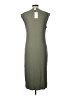 Haven Well Within Solid Gray Casual Dress Size L - photo 2