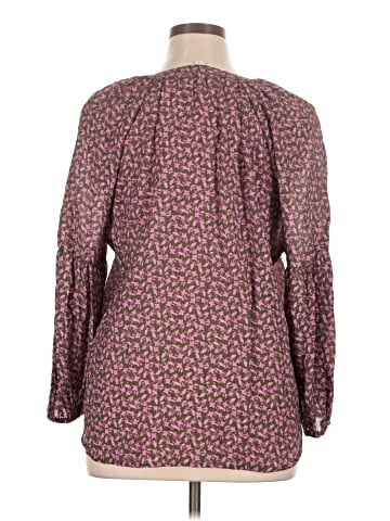 Ann Taylor LOFT 3/4 Sleeve Blouse (view 2)
