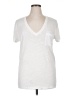 J.Crew White Short Sleeve Top Size XL - photo 1