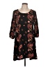 ECI Paisley Black Casual Dress Size L - photo 1