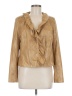 INC International Concepts 100% Polyester Gold Jacket Size M (petite) - photo 1