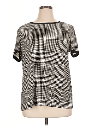 Anne Klein Short Sleeve Top (view 1)