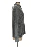 MICHAEL Michael Kors 100% Polyester Metallic Gray Long Sleeve Blouse Size XS - photo 4