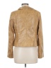INC International Concepts 100% Polyester Gold Jacket Size M (petite) - photo 2