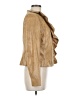INC International Concepts 100% Polyester Gold Jacket Size M (petite) - photo 4