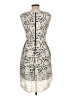 Monteau Paisley Ivory Cocktail Dress Size L - photo 2