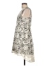 Monteau Paisley Ivory Cocktail Dress Size L - photo 5