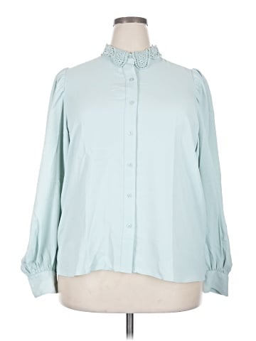 Ann Taylor Long Sleeve Blouse (view 1)