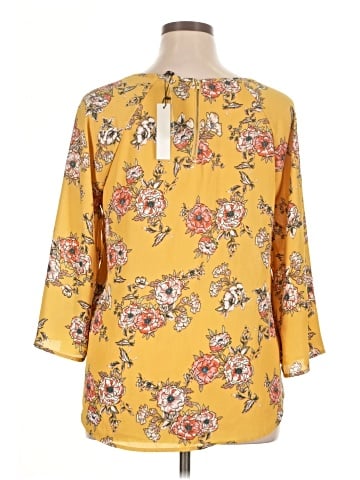 Papermoon 3/4 Sleeve Blouse (view 2)