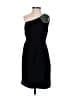 Shoshanna 100% Polyester Solid Black Cocktail Dress Size 0 - photo 1