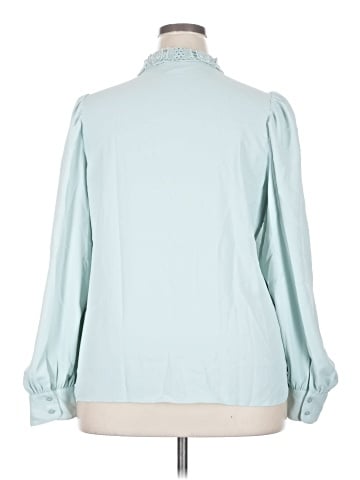 Ann Taylor Long Sleeve Blouse (view 2)