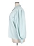 Ann Taylor 100% Polyester Teal Long Sleeve Blouse Size XXL - photo 5