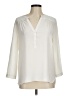 R | Label Ivory 3/4 Sleeve Blouse Size M - photo 1