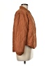 Thread & Supply 100% Polyester Solid Brown Jacket Size M - photo 4
