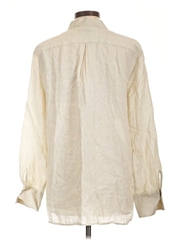 Zara 3/4 Sleeve Button-Down Shirt (view 2)