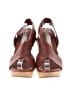 Diane von Furstenberg Brown Wedges Size 6 1/2 - photo 2