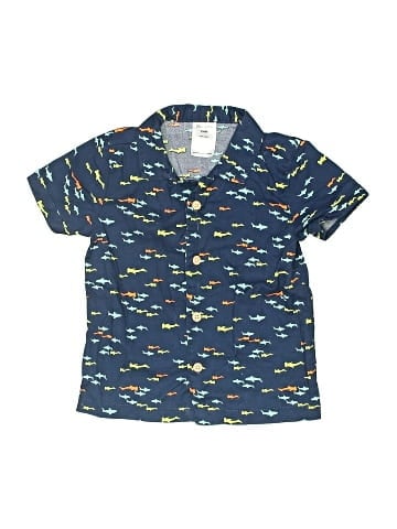 Okie Dokie Short Sleeve Button-Down Shirt (view 1)