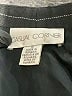 Casual Corner Stripes Black Linen Pants Size 14 - photo 6