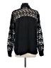 Faith 100% Rayon Black Long Sleeve Blouse Size M - photo 2