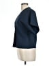 Zara Blue Short Sleeve Blouse Size L - photo 5