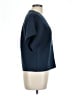 Zara Blue Short Sleeve Blouse Size L - photo 4