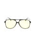 Unbranded Yellow Brown Sunglasses One size - photo 2