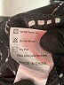 Timeson 100% Polyester Stripes Black Short Sleeve Blouse Size L - photo 9